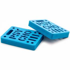 1/2" Shock Psycho Hardware Truck Risers - Blue