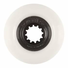 54mm 103a Powerflex Gumball Wheels - White/Black