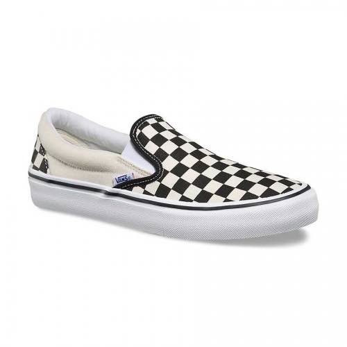 Vans Slip On Pro Shoes - Checkerboard/Black/White فنش للسجاد