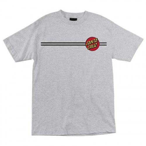 Santa Cruz Classic Dot T-Shirt - Athletic Heather Grey