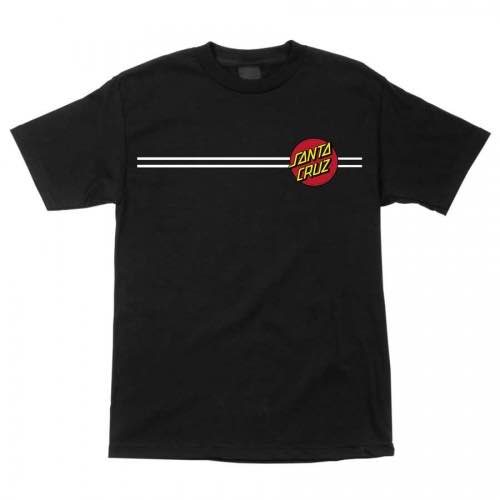 Santa Cruz Classic Dot T-Shirt - Black | SoCal Skateshop