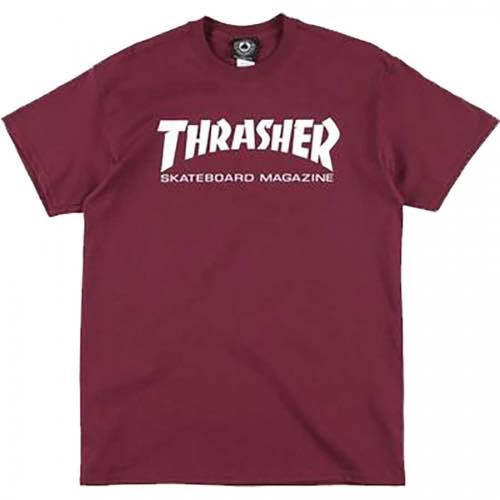 Thrasher Skate Mag T-Shirt - Maroon | SoCal Skateshop