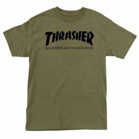 Thrasher Skate Mag T-Shirt - Army Green