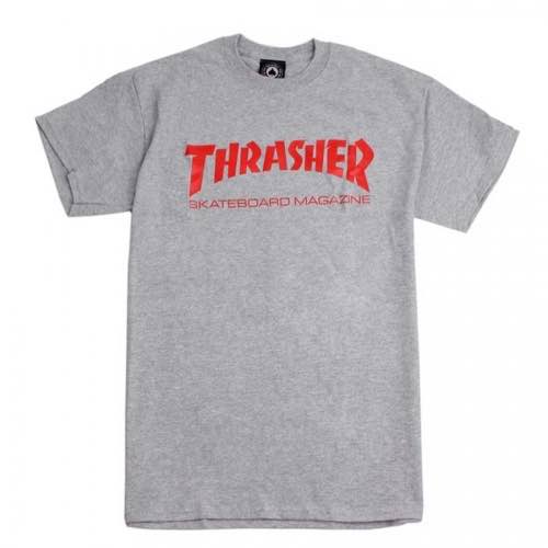 Thrasher Skate Mag T-Shirt - Heather Grey | SoCal Skateshop
