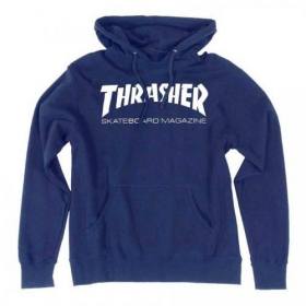 Thrasher Skate Mag Pullover Hoodie - Navy Blue