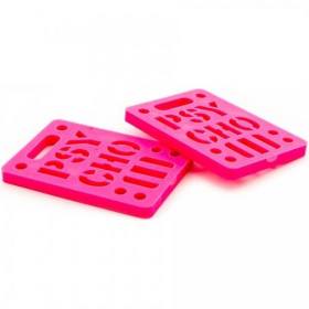 1/2" Shock Psycho Hardware Truck Risers - Pink