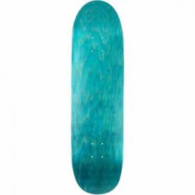 8.5x32.25 Prime Wood LA Blank Pasadena Shaped Deck - Teal Stain