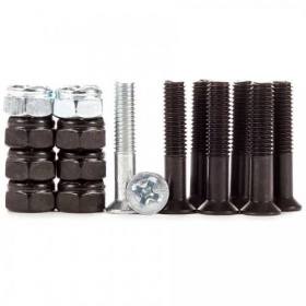 1" Phillips SoCal Hardware -  Black/Silver