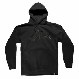 Girl X Stef Mitchell Heels Pullover Hoodie - Black