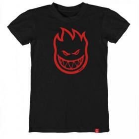 Spitfire Women's Bighead T-Shirt - Black/Red