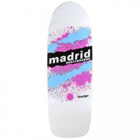 9.75x30 Madrid Explosion 1983 Re-Issue Deck - White