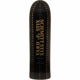 9.375x35.625 Schmitt Stix Yard Stick Re-Issue Deck - Black/Gold