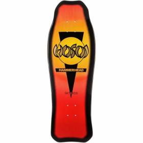 10.25x31 Hosoi Double Kick Hammerhead Sunburst Deck - Orange/Yellow
