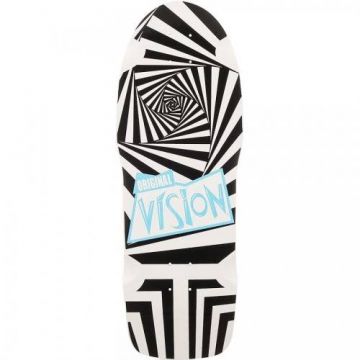 Vision Joe Johnson Groovy Guru Re-Issue Skateboard Deck - White Dip  9.5x30.5