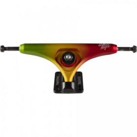 10" Gullwing 183mm Royce Pro Longboard Trucks - Rasta Fade
