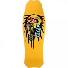 10.25x30.25 Hosoi Rocket Air Mini Hammerhead Re-Issue Deck - Yellow Dip