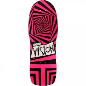 10x29.75 Vision Old School original Concave Re-Issue Deck - Pink/Black