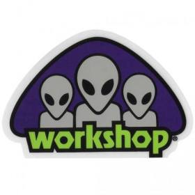 ALIEN WORKSHOP BRAINWASH STICKER Alien Workshop 3 in x 2.25 in Skate Decal 
