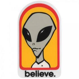 Alien Workshop Believe Sticker - 3.125" x 1.75"