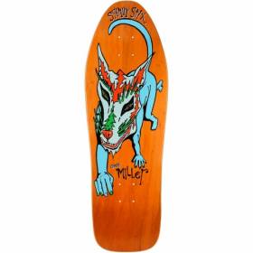 10x31.875 Schmitt Stix Chris Miller Dog Re-Issue Deck - Orange Stain