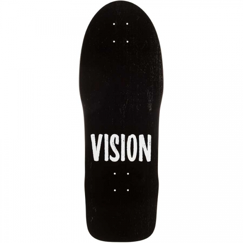 Vision Joe Johnson Groovy Guru Re-Issue Skateboard Deck - White Dip  9.5x30.5