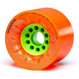 85mm 80a Orangatang Caguama Longboard Wheels - Orange