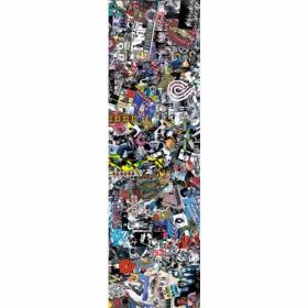 9x33  Powell Peralta Premium Printed White Griptape - Collage