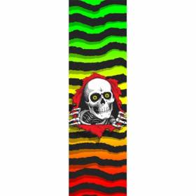 9x33 Powell Peralta Premium Printed White Griptape - Ripper Fade