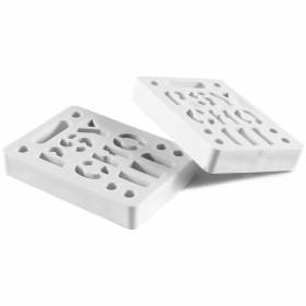 1/2" Shock Psycho Hardware Truck Risers - White