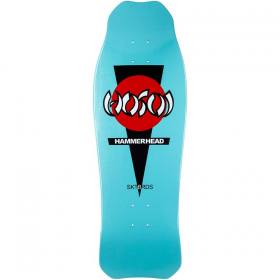 10.25x31 Hosoi Hammerhead Double Kick Deck - Turquoise Dip