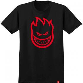 Spitfire Bighead T-Shirt - Black/Red