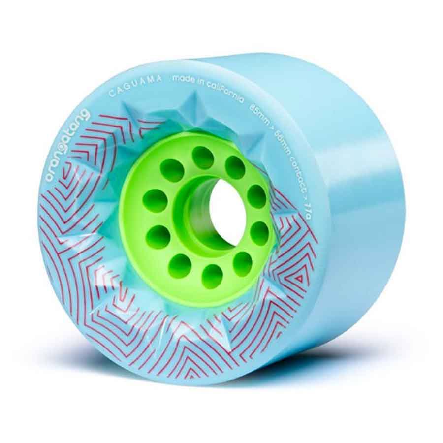 Orangatang Caguama Longboard Wheels Blue 85mm 77a Socal Skateshop
