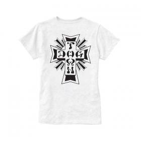 Dogtown Women's Cross Logo T-Shirt - White