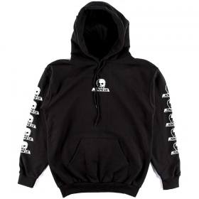 Skull Skates Logo Pullover Hoodie - Black/White
