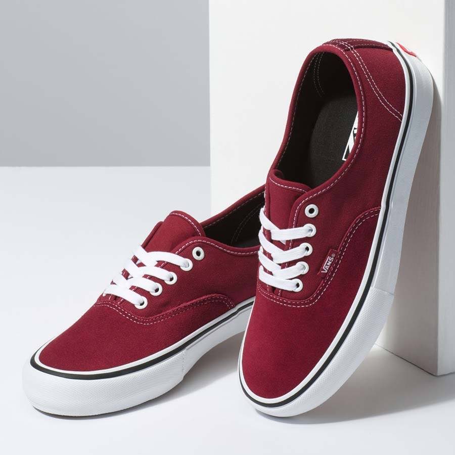 Vans Authentic Pro Shoes - Rumba Red 