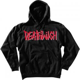 Deathwish Deathspray Pullover Hoodie - Black/Red