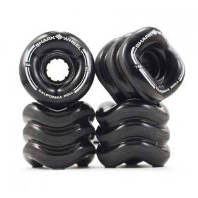 60mm 78a Shark Wheel California Roll Wheels - Black