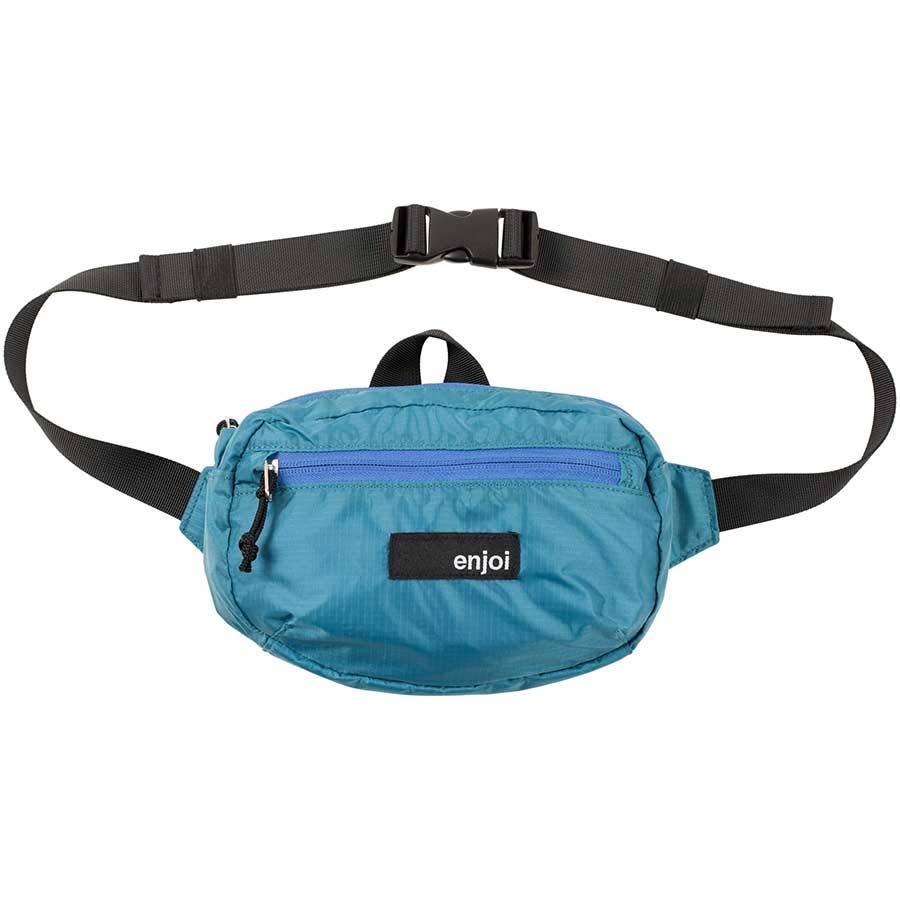 teal fanny pack