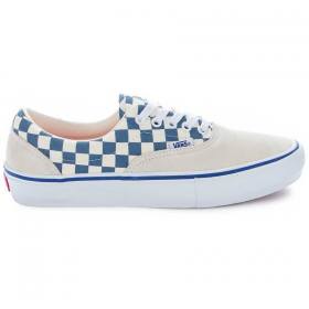 Vans Era Pro Shoes - Classic White/Blue Checker