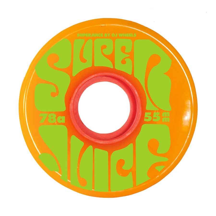 OJ III Mini Hot Juice Wheels 55mm 78A Trans Orange Skateboard Cruiser