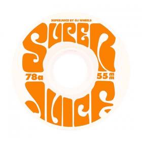 55mm 78a OJ Super Juice Mini Wheels - White