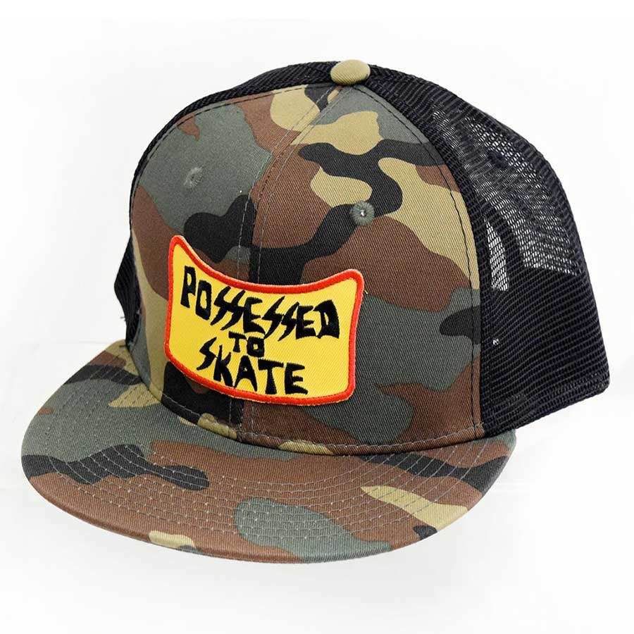 skate trucker hat