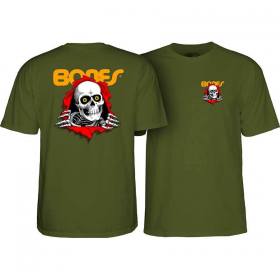 Powell Peralta Ripper Youth T-Shirt - Military Green