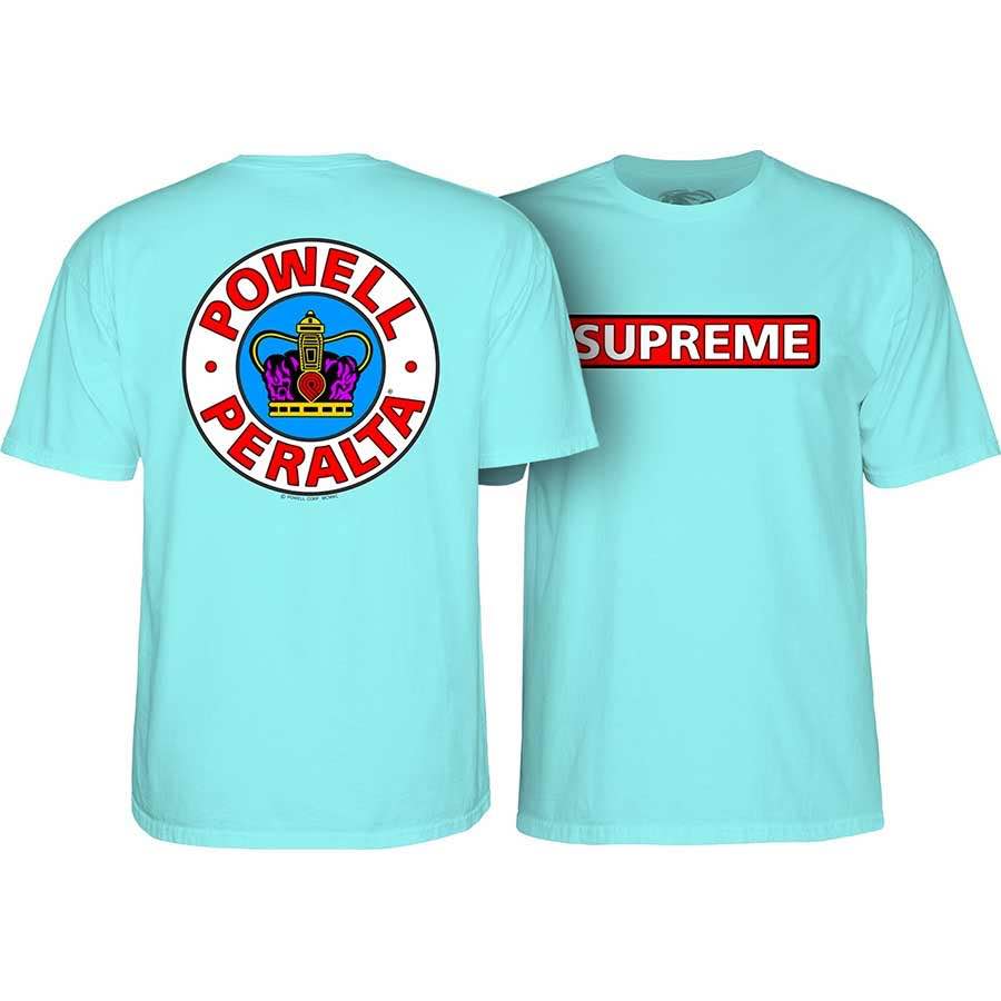 Powell Peralta Supreme Long Sleeve T-Shirt - Red