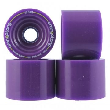 Orangatang 4President 70mm 83a Purple Wheels - The Longboard