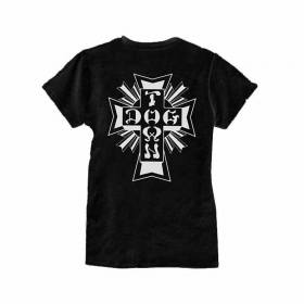 Dogtown Women's Cross Logo T-Shirt - Black