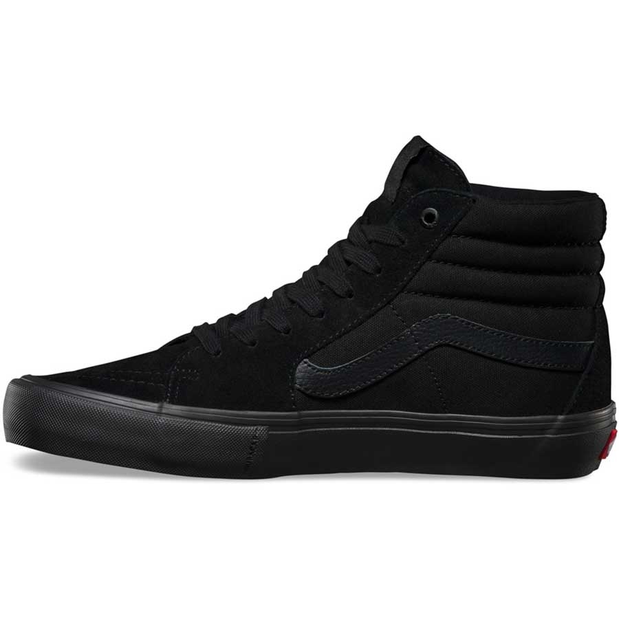 vans sk8 hi blackout