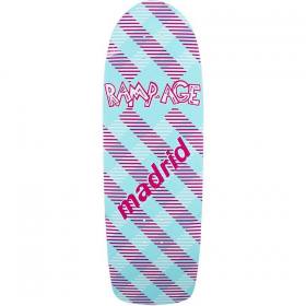 9.375x29 Madrid Rampage OG Re-Issue Deck - Blue/Pink