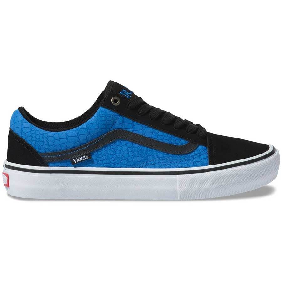vans old skool skate shoe blue