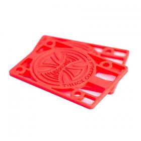 1/8" Hard Independent Trucks Risers - Red